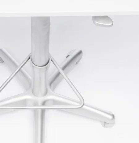 Close up of model base.