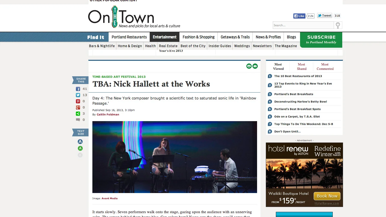   Portland Monthly Review  