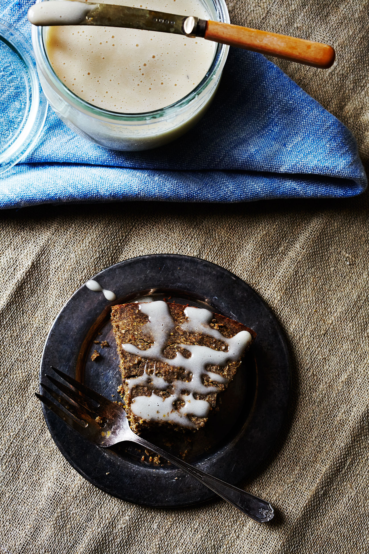 Buckwheat Cornbread w/ Whipped Honey Butter (GF, V)