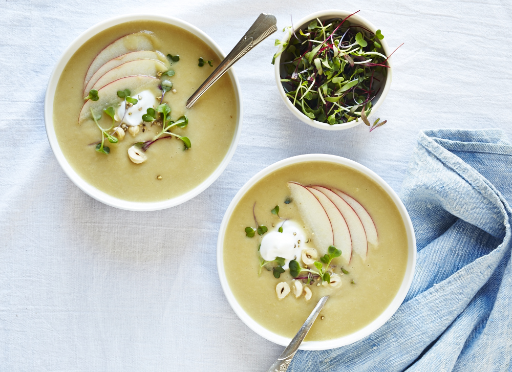 Celeriac & Pink Lady Apple Soup (GF, V)