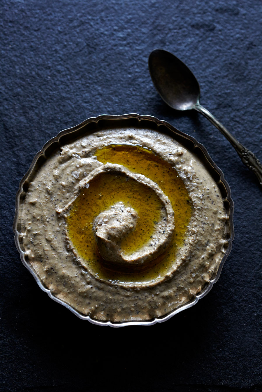 Black Chickpea Hummus (GF, V+)