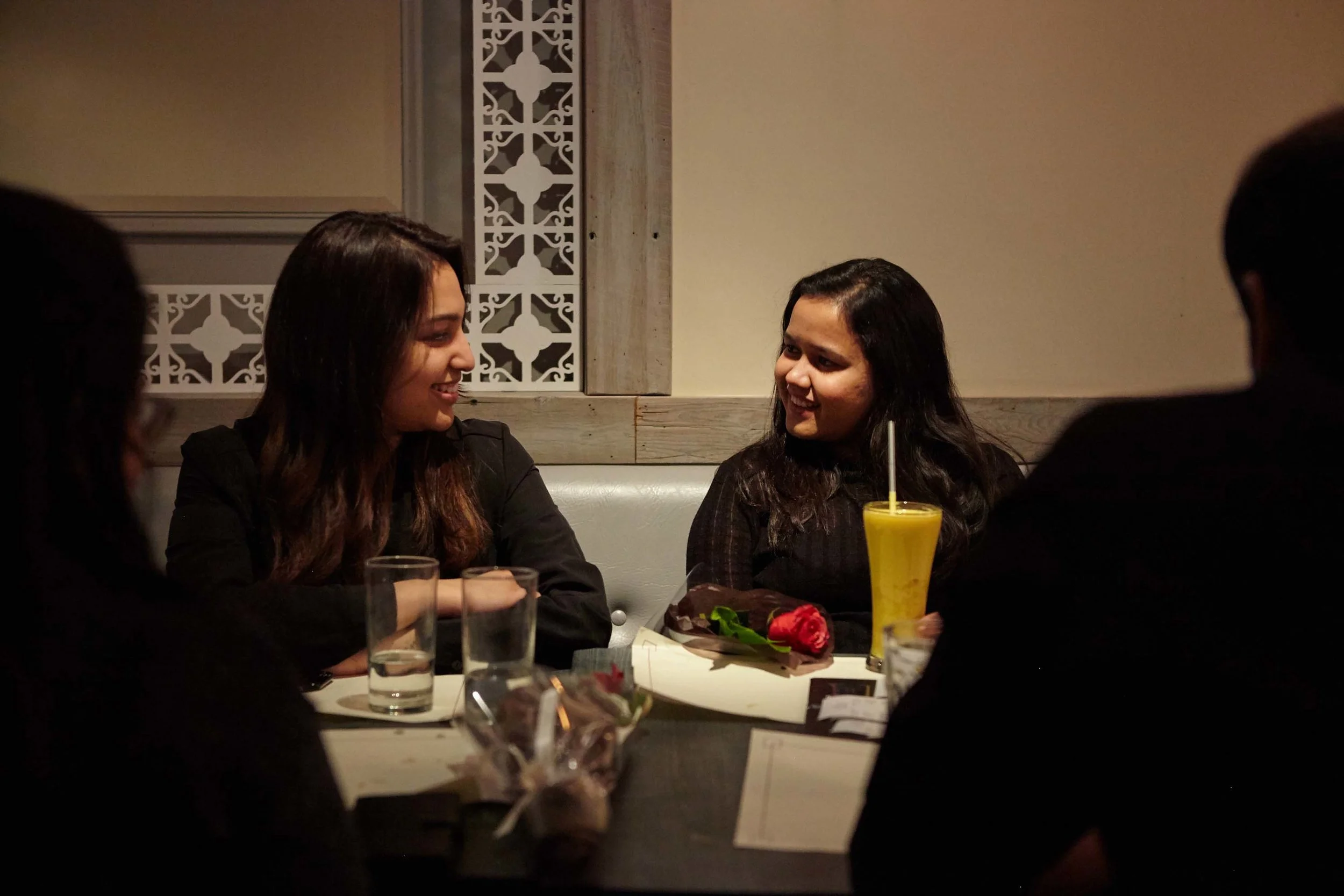 Patrons at Sahib reatuarant.