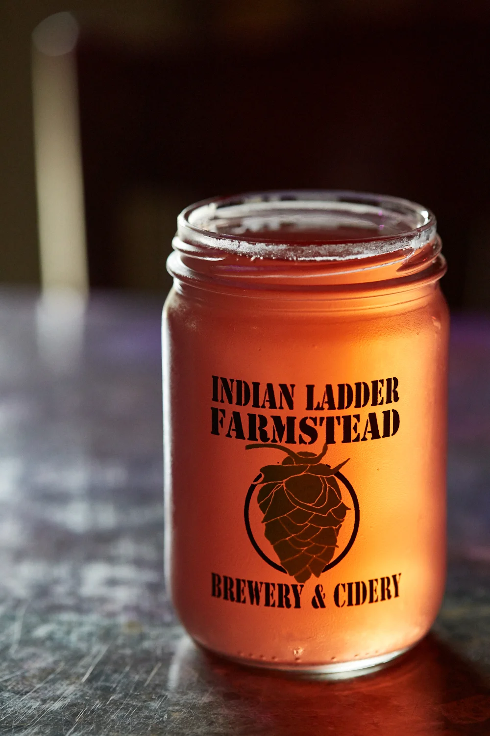 Indian Ladder Farm, blueberry cider