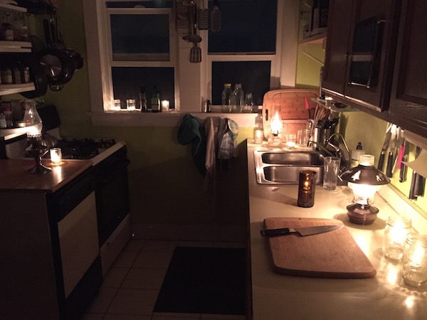  Cooking by Candlelight