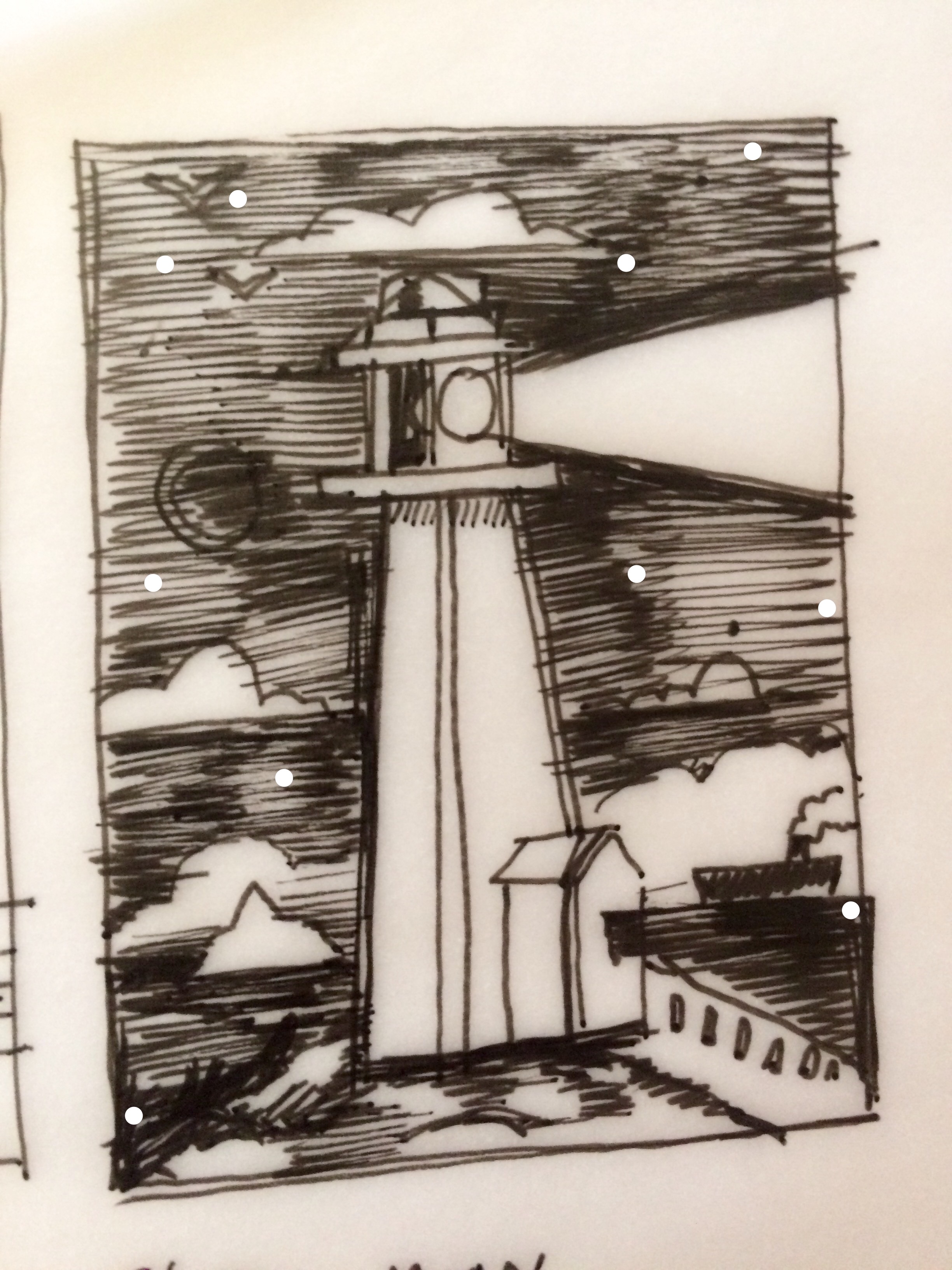 3- Light House Night time The idea of a lighthouse has definIt would be really cool to do a lighthouse at night. Bright light coming from the top, but Stars / Galaxies (Purples, Blue etc) 