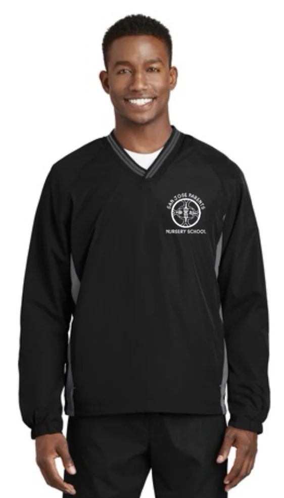 V-neck Windbreaker Pullover Jacket.jpg