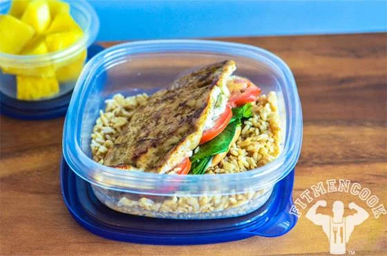 Spinach-Tomato-Feta Cheese Stuffed Chicken Breast with Brown Rice.jpg