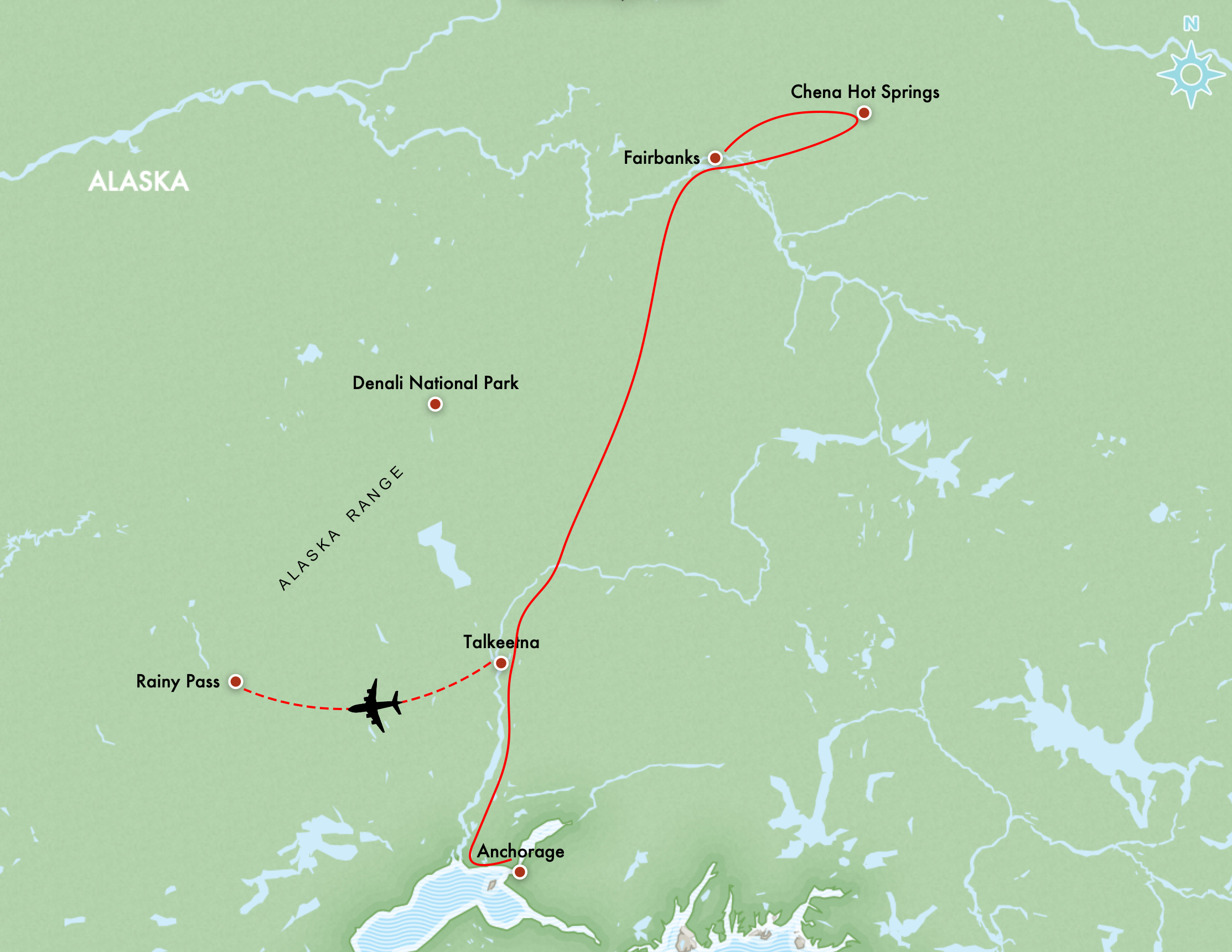 2024 Iditarod & Northern Lights Tour Iditarod Race — Earth