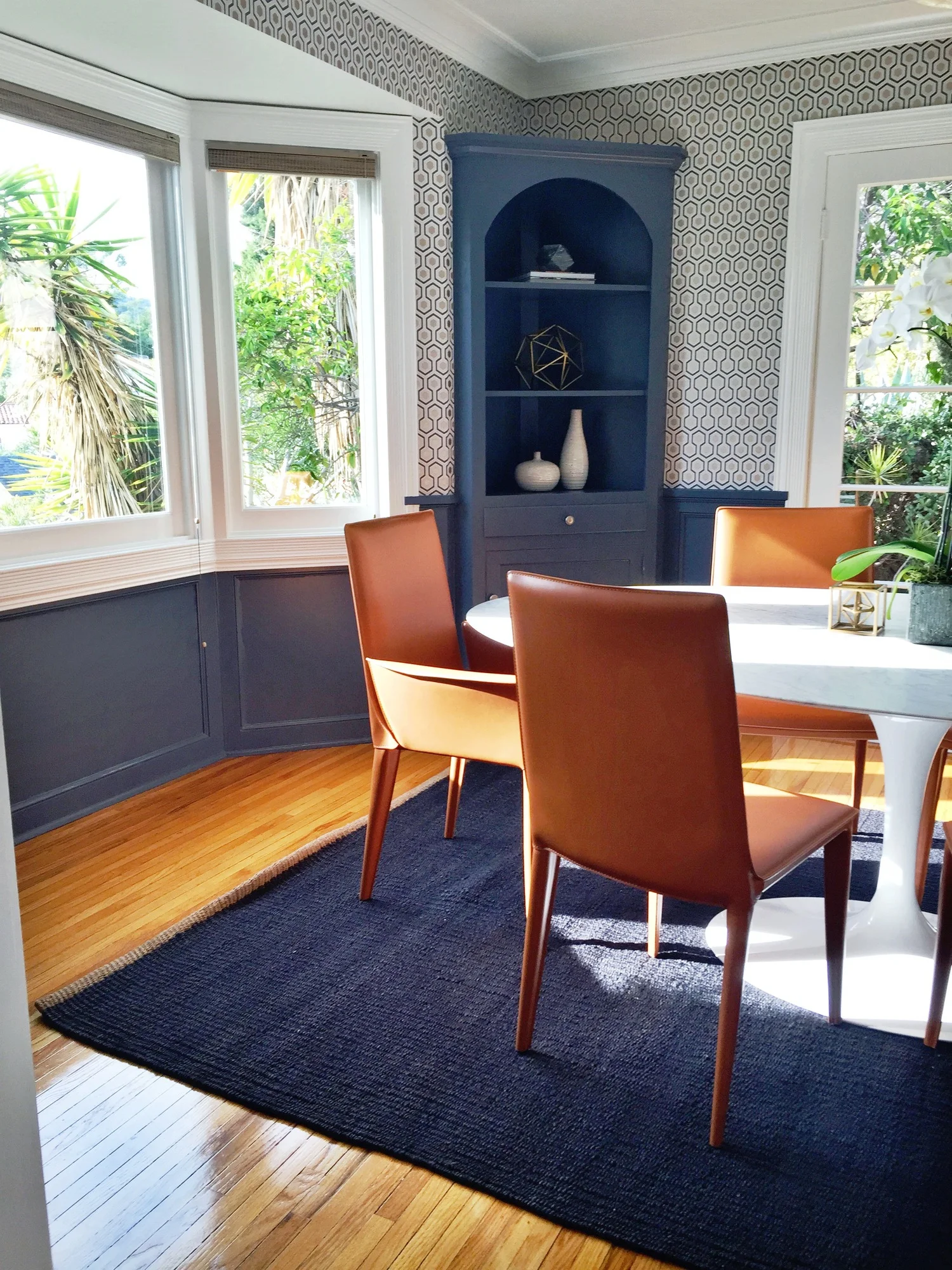 Recent iphone shot after rug was installed.