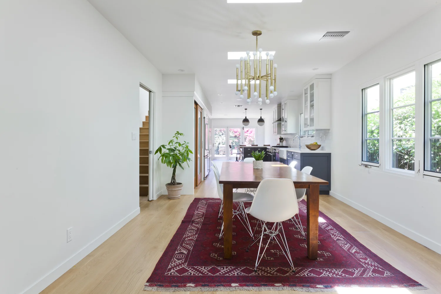 AFTER - I love all the light that shines in through the three skylights. - photo by Heather Culp