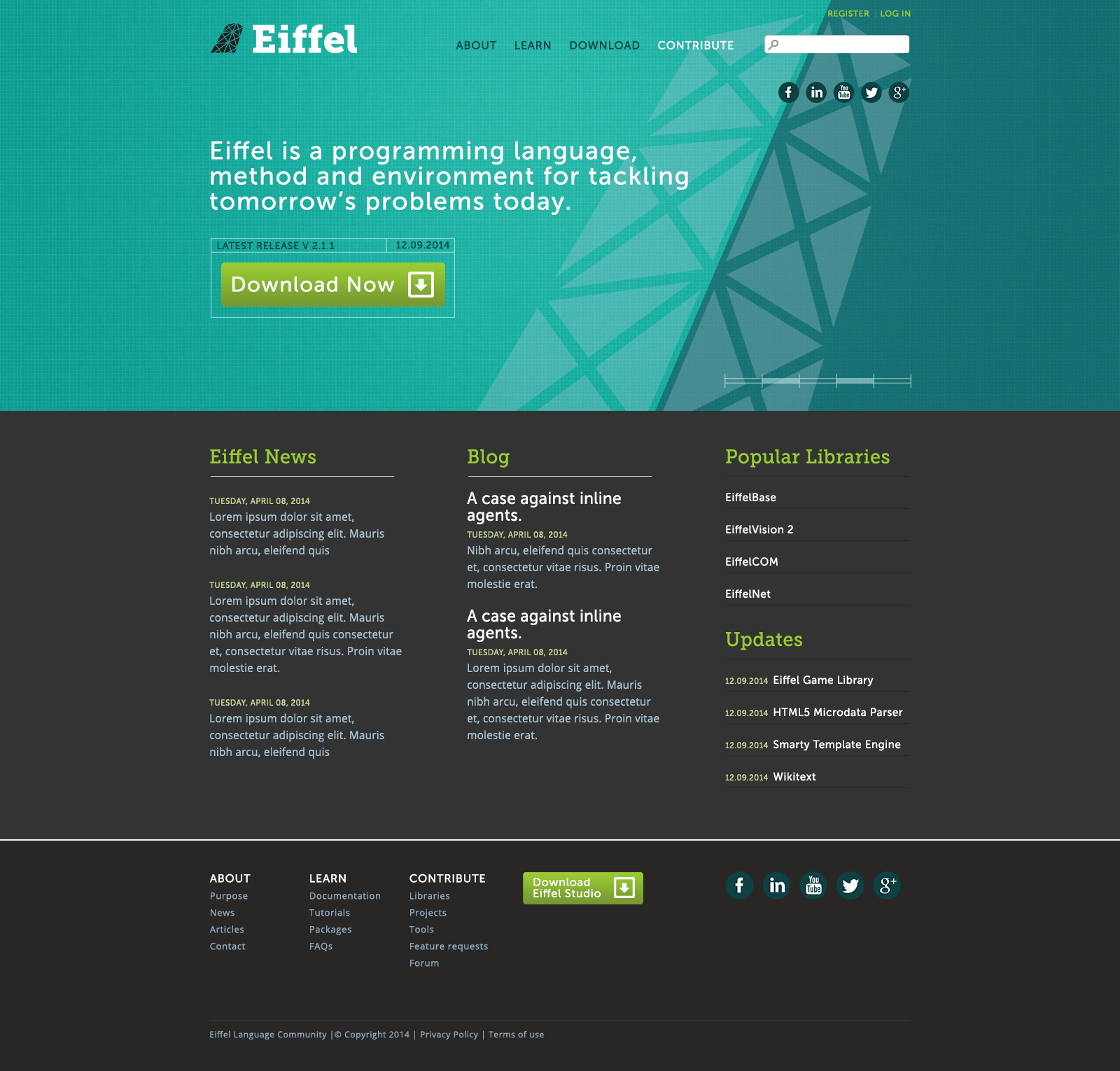 UX Home Page