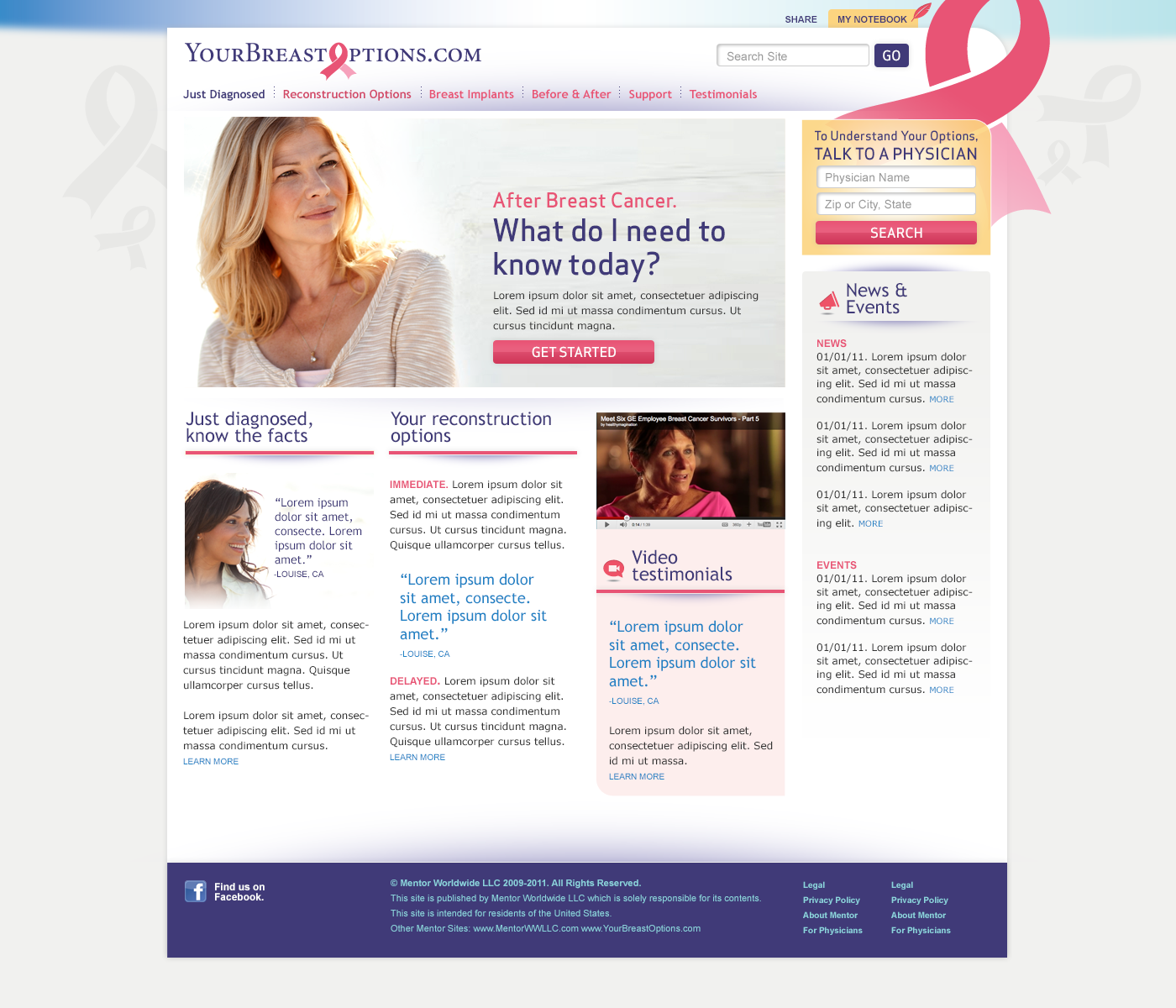 UX Home Page