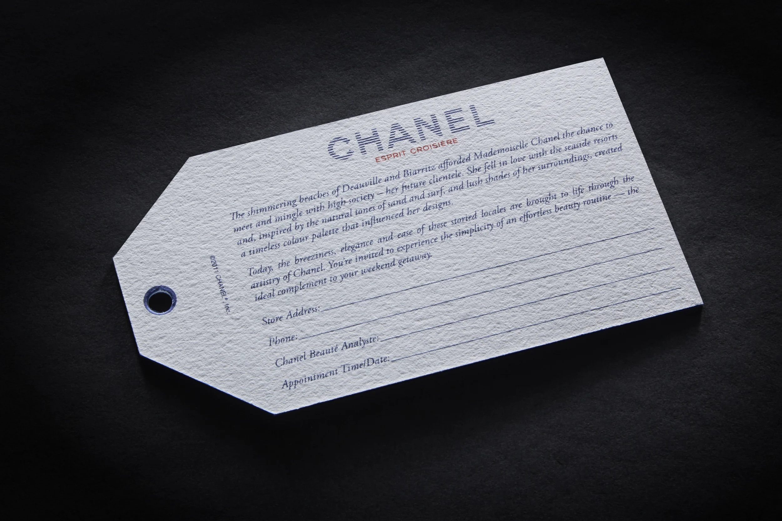 CHANEL ESPRIT CROISIÈRE