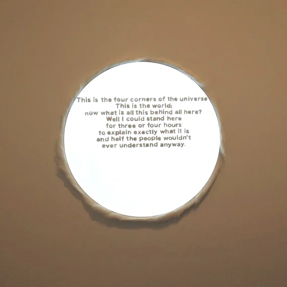 kayas-âgo: N. Morrisseau , 36" diameter.