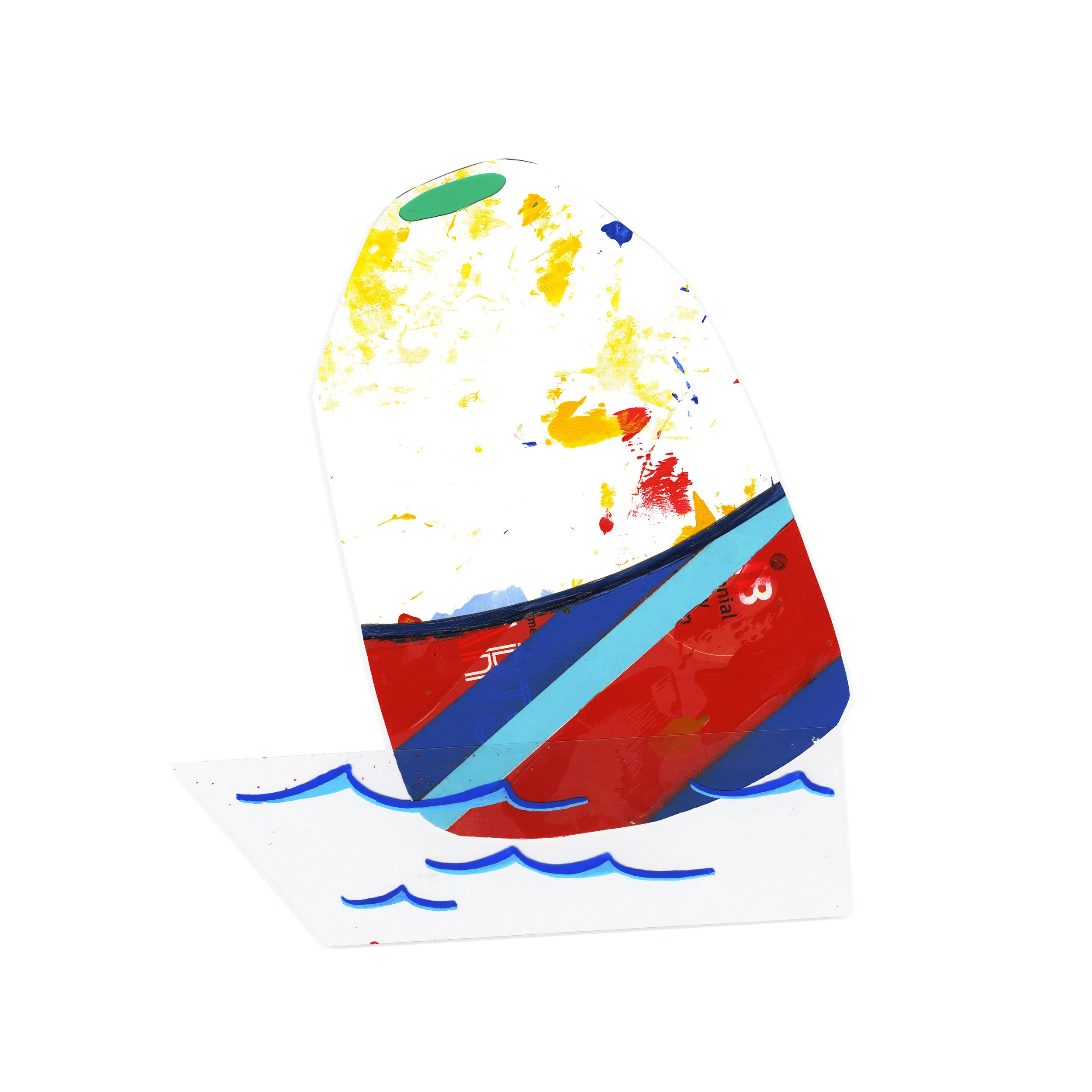Red White & Blue Weeble