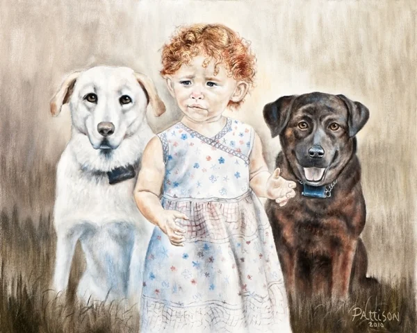 Ella and Her Dogs