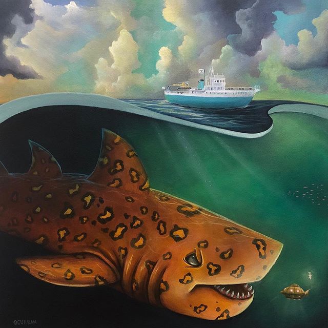 &ldquo;Remember Me&rdquo;...Inspired by Life Aquatic. #grahamcurran #gallery1988 #lifeaquatic