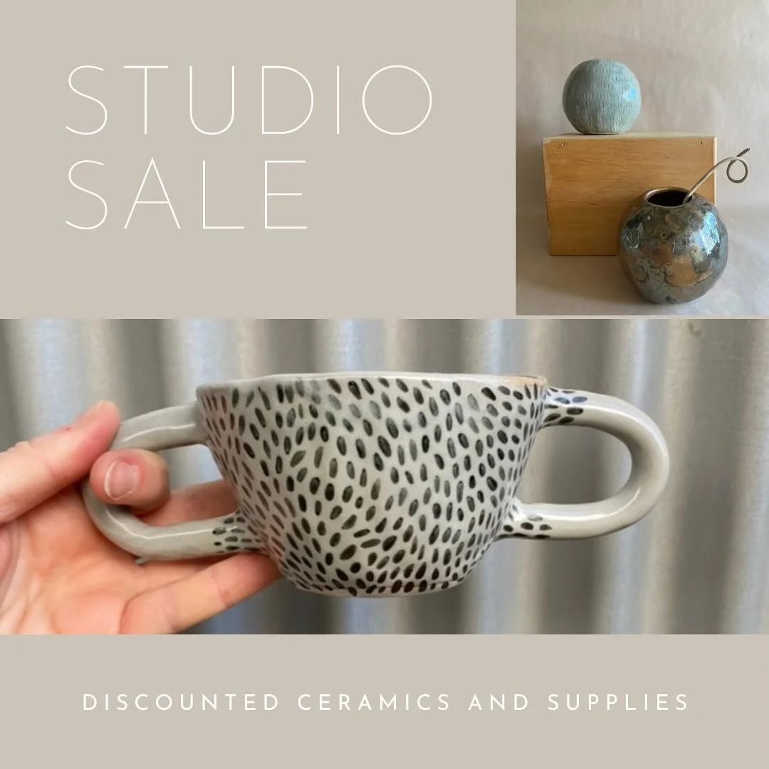 CERAMICS AND SUPPLIES SALE
🏺
December 8, 11am &ndash; 4pm, 721 Gore Ave. 
🏺
@hwceramicworks and myself are hosting an open studio at @potspotstudio (721 Gore Ave. Vancouver Chinatown). Many items will be reduced in cost. Supplies will also be avail