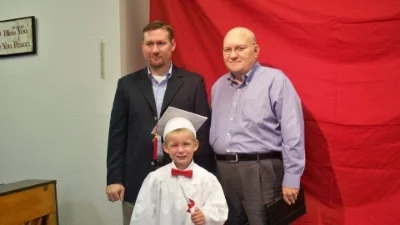 Three generations of David Beatty's (taken May 28,2012)