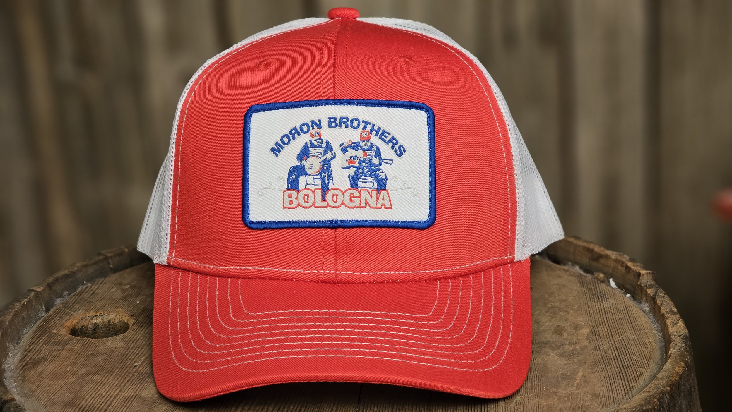 High Crown Cap - Moron Brothers Bologna Patch Cap — The Moron Brothers ...