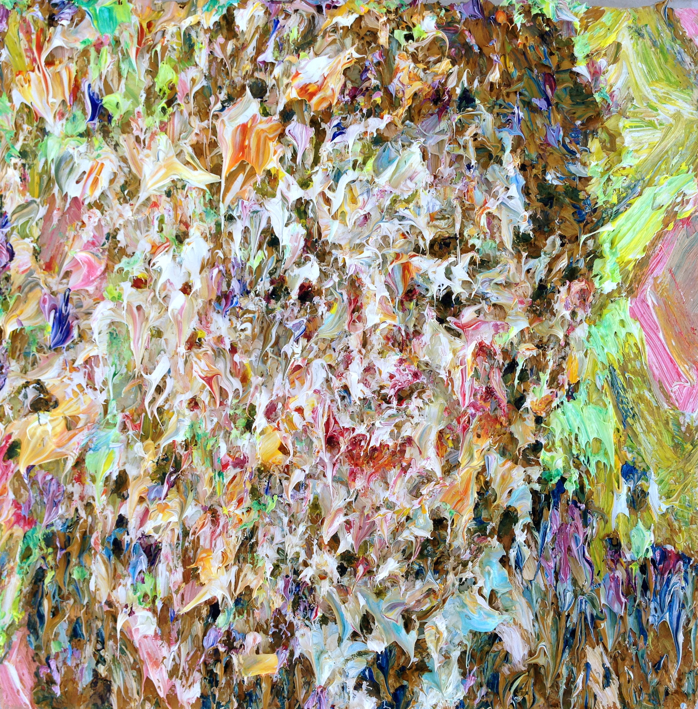   Mark, &nbsp;2014  oil on wood  8x8" 