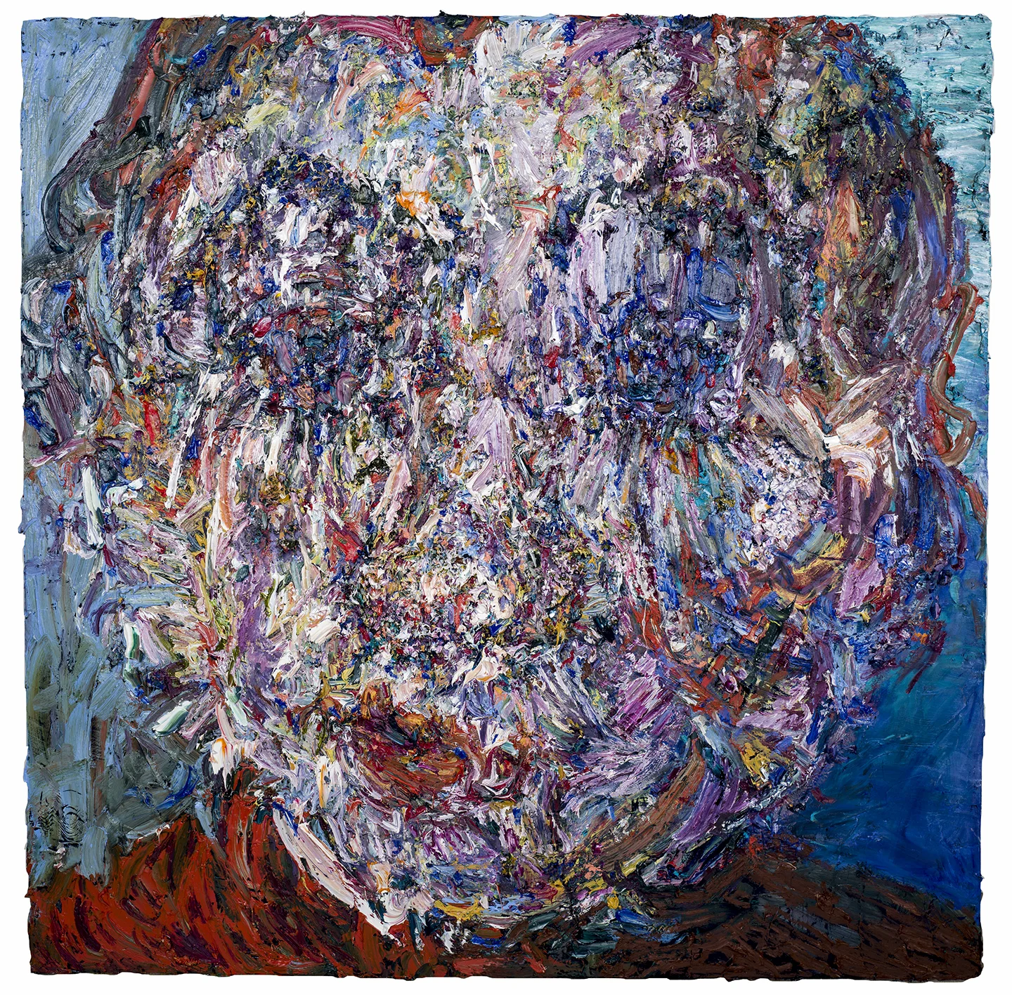  Right Stuff, 2016  Oil on panel, 48x48" 