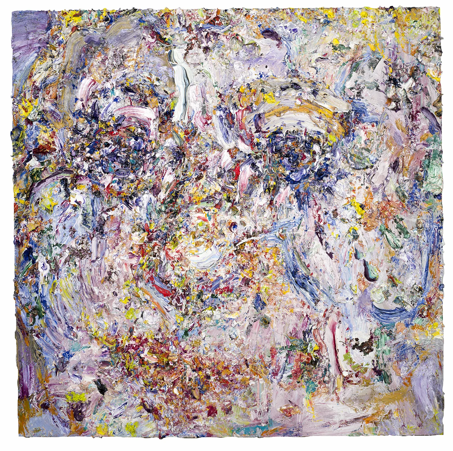  No Smoking, 2016  Oil on panel, 48x48" 