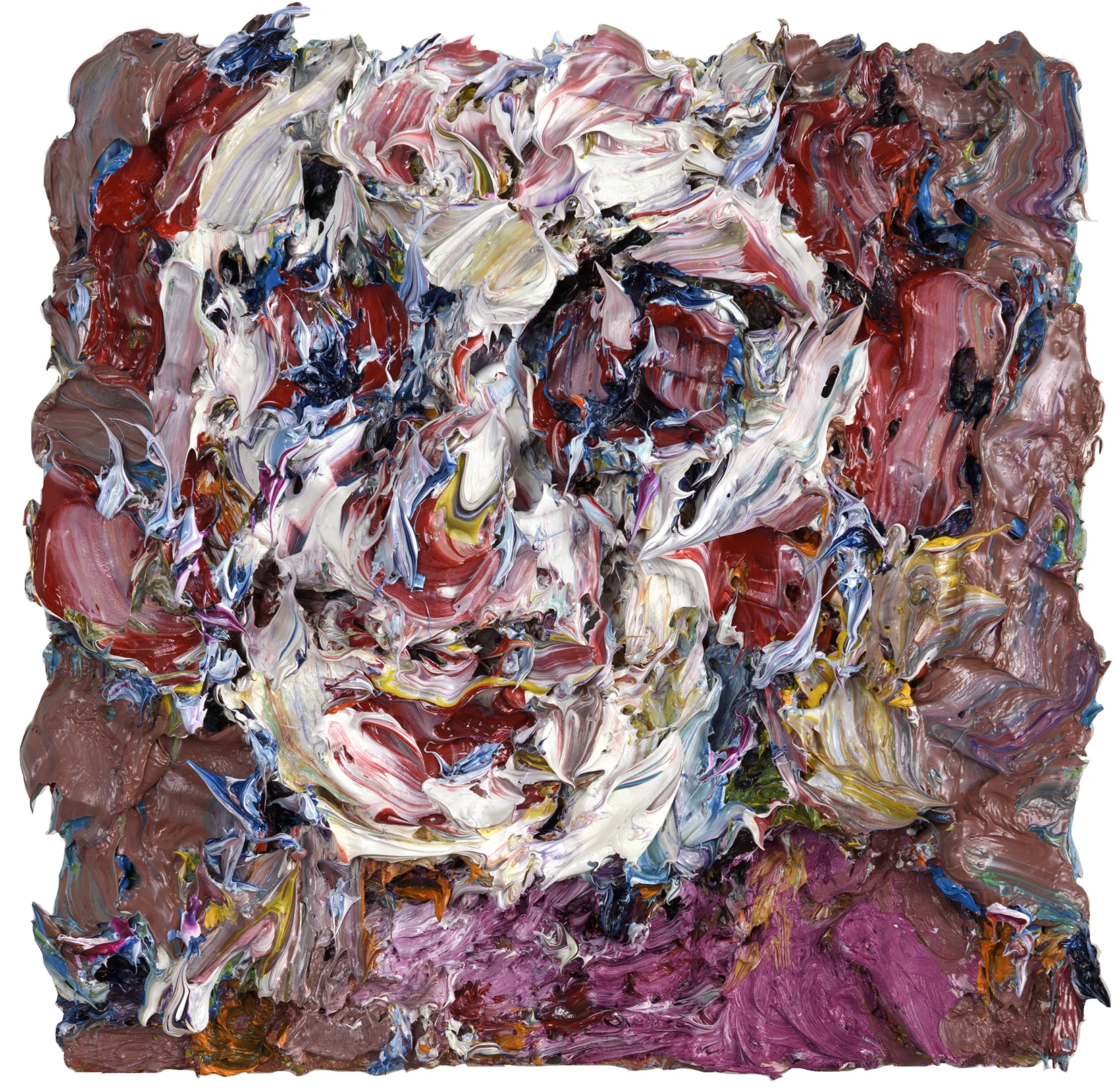   Silly Me,  2017  Oil on panel, 8x8" 