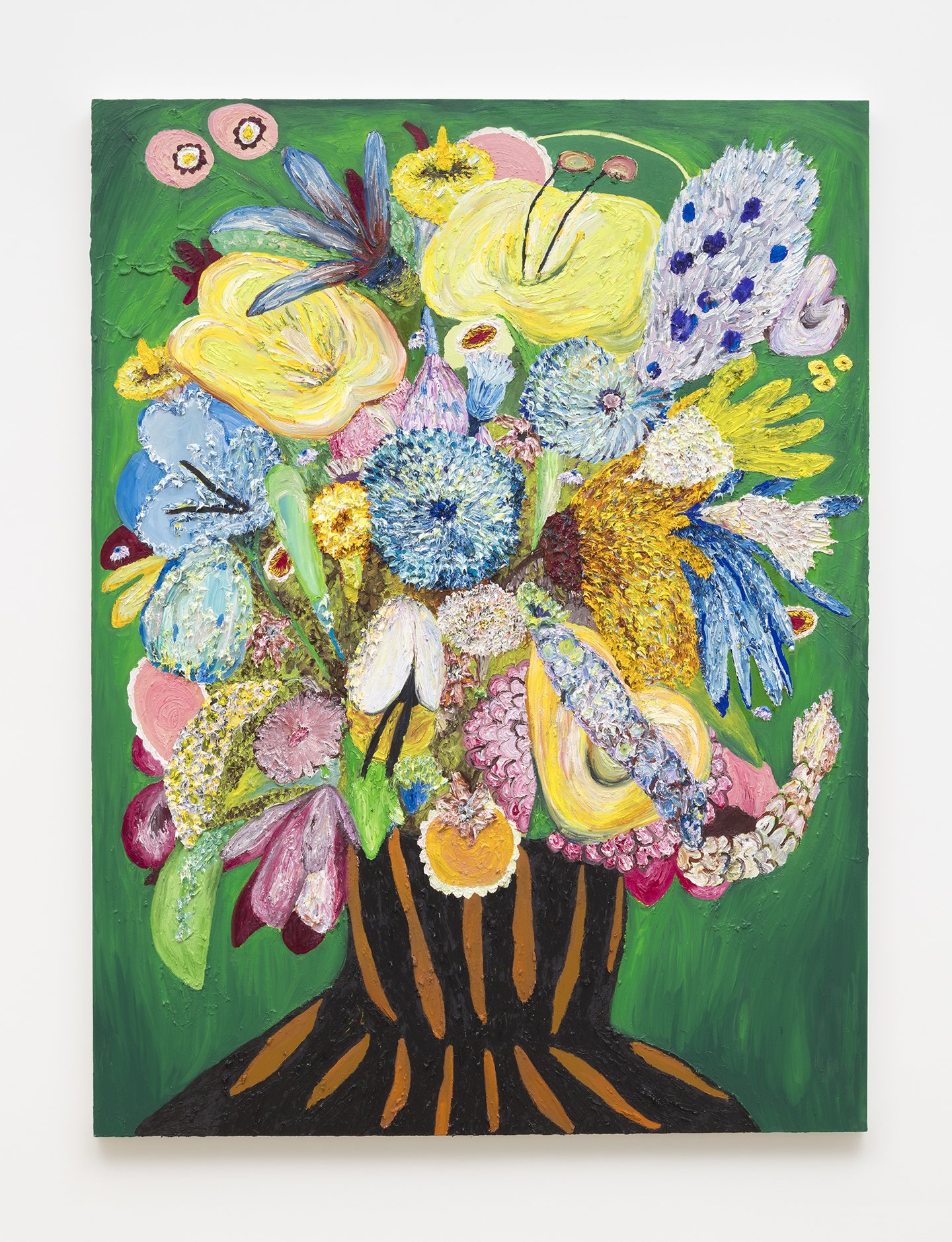 Grand Exit, 2023, Oil on canvas, 96x72"