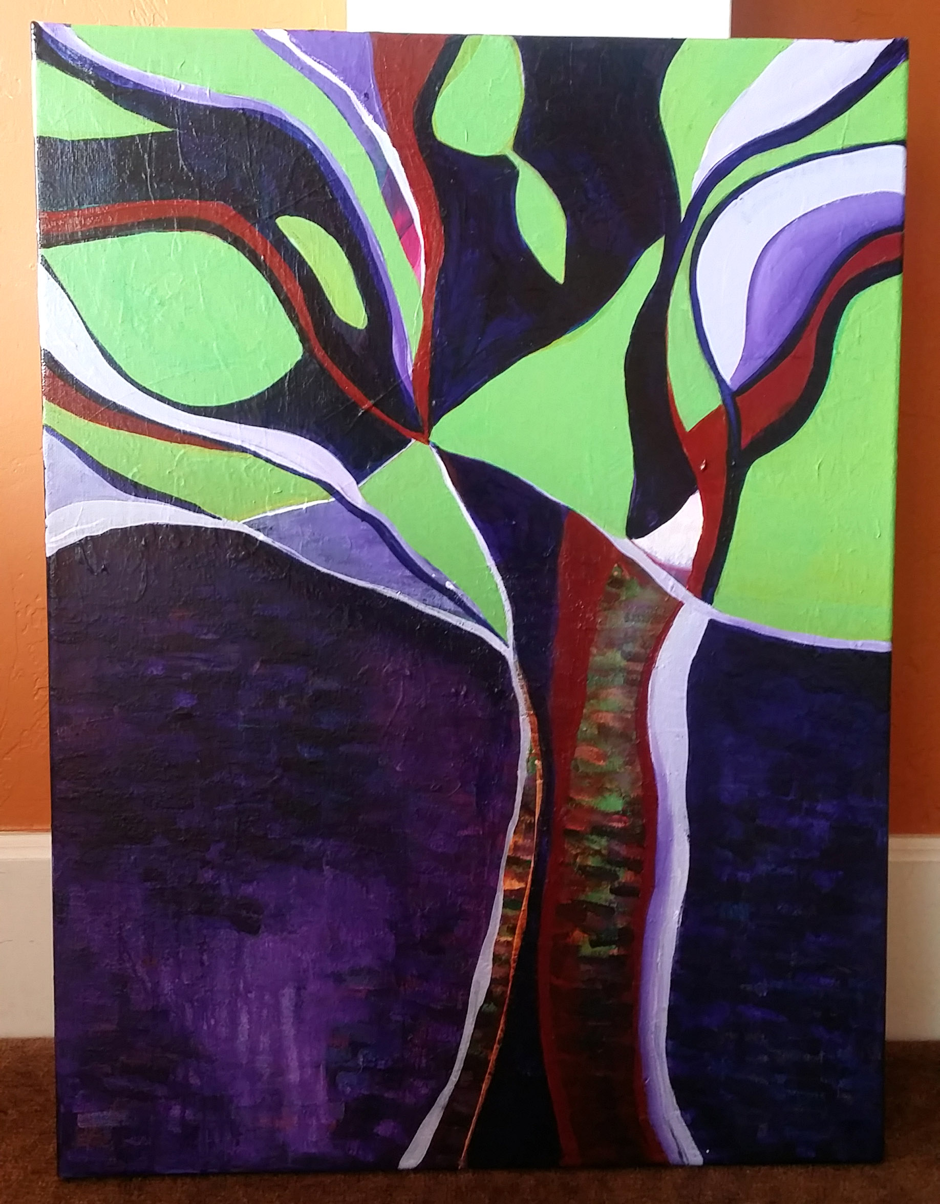 Here's one of my "next steps" - finished this piece!