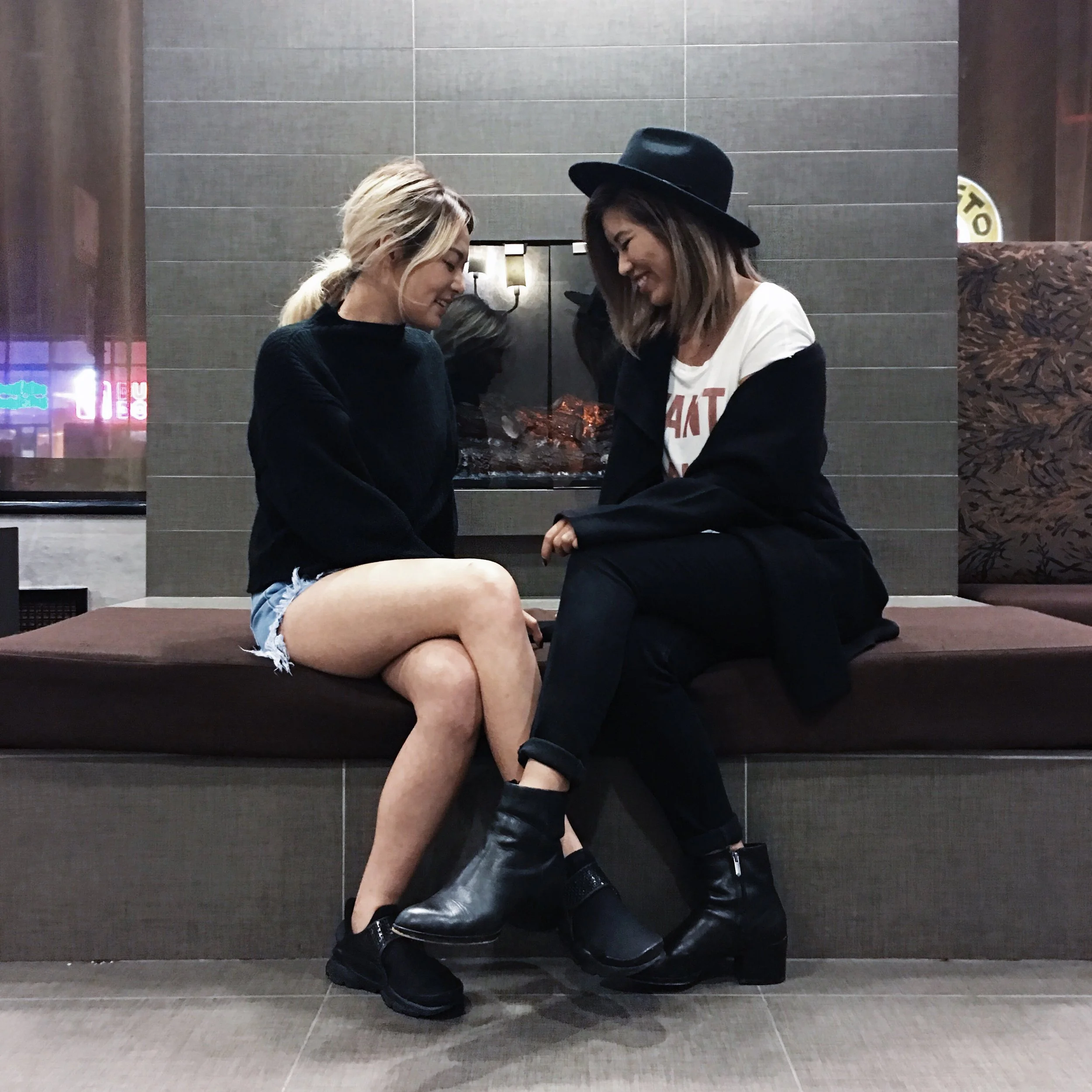 Melanie and I / Photo by Francis Kenneth