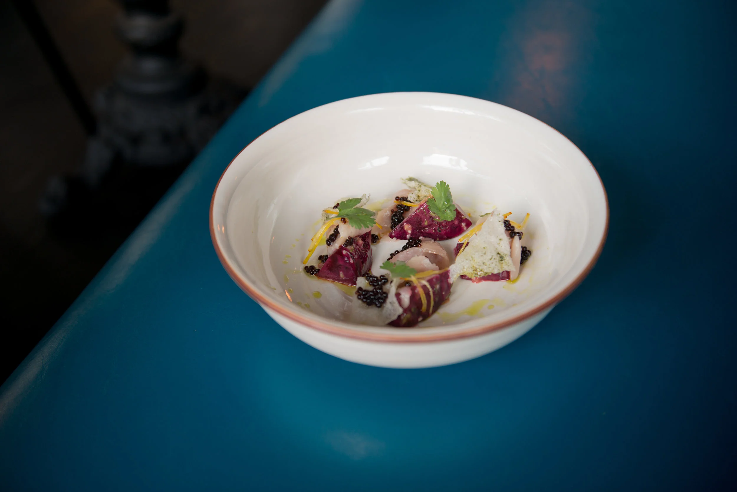 Hamachi Crudo
