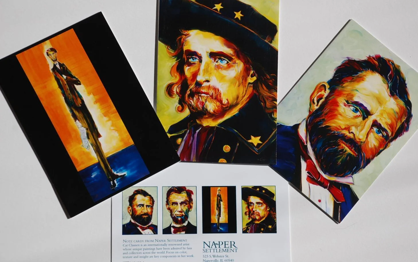 lincoln prm Naper settlement cards .JPG
