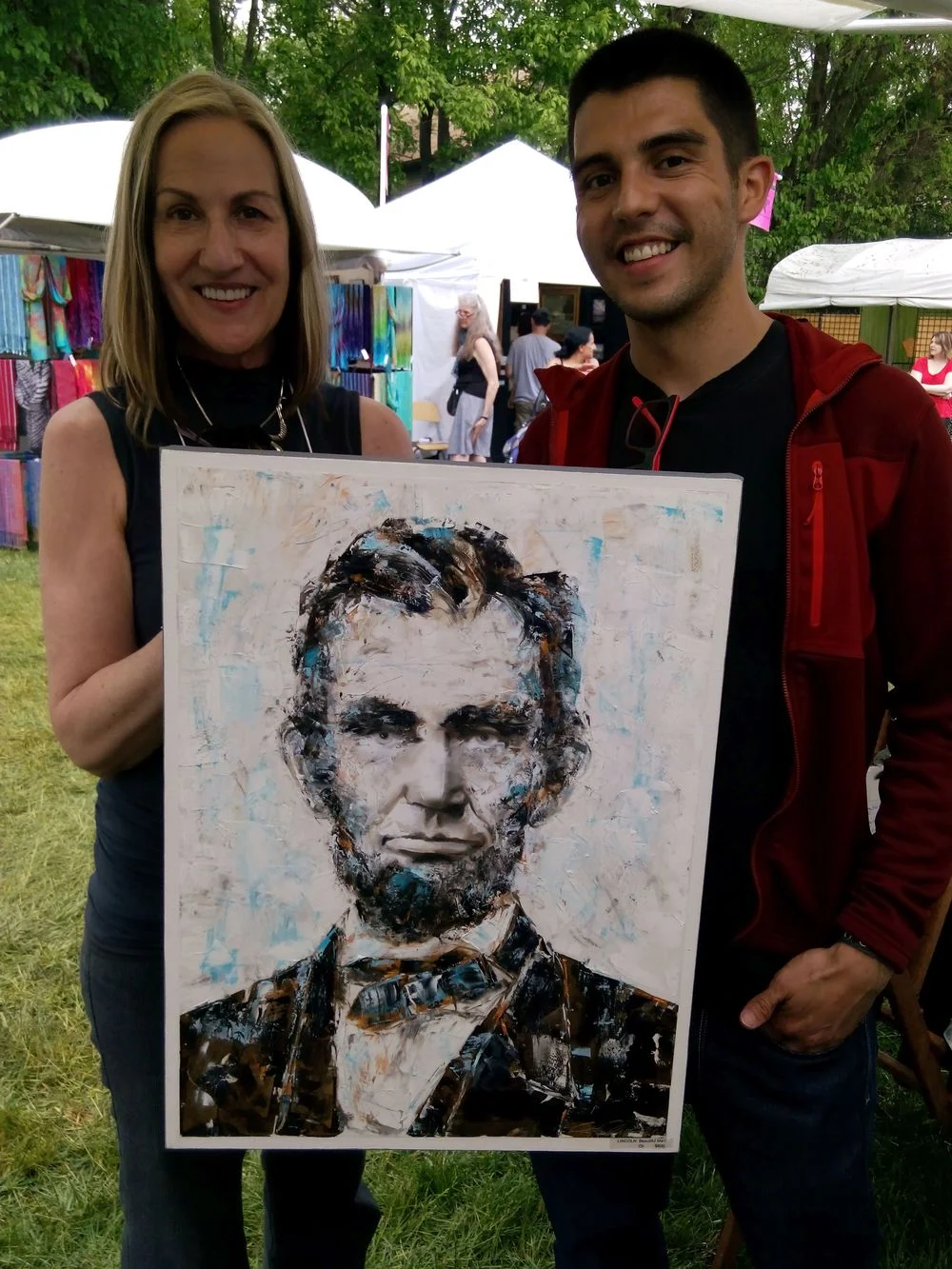With "LINCOLN: Beautiful Mind" collector, Broad Ripple Art Festival