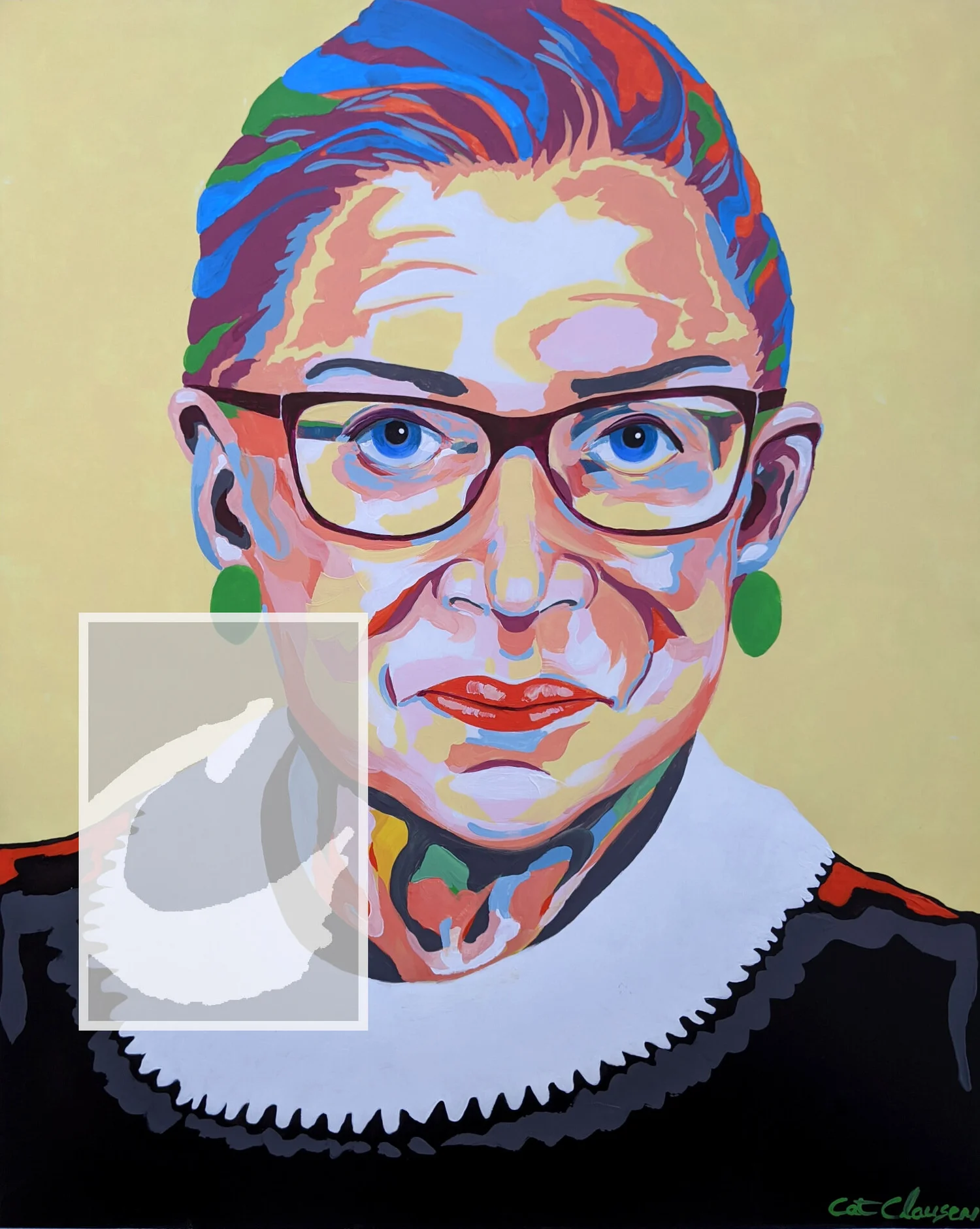 RBG: Ruth Bader Ginsburg — CAT CLAUSEN ART