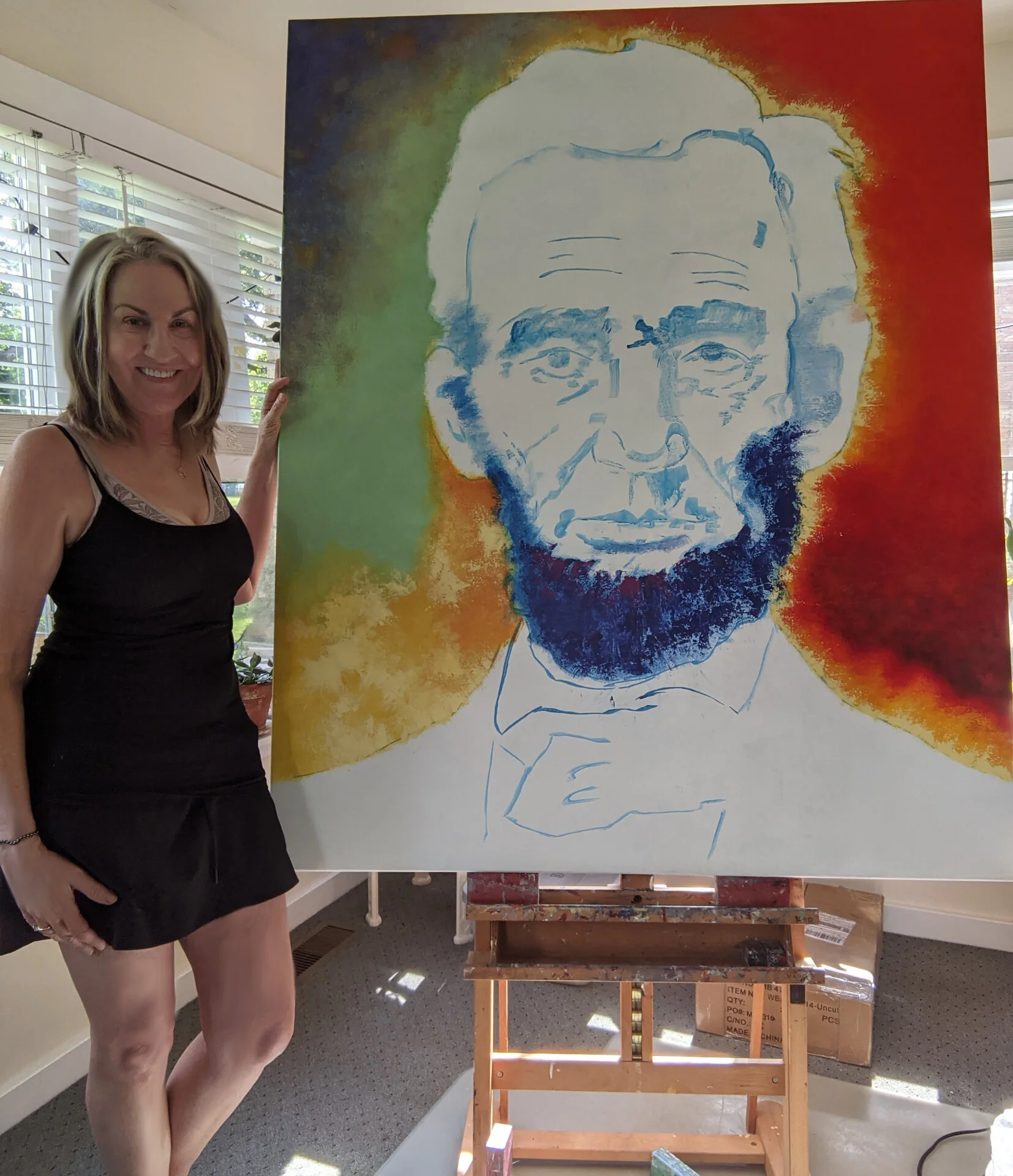  Day three of progress on this piece. 