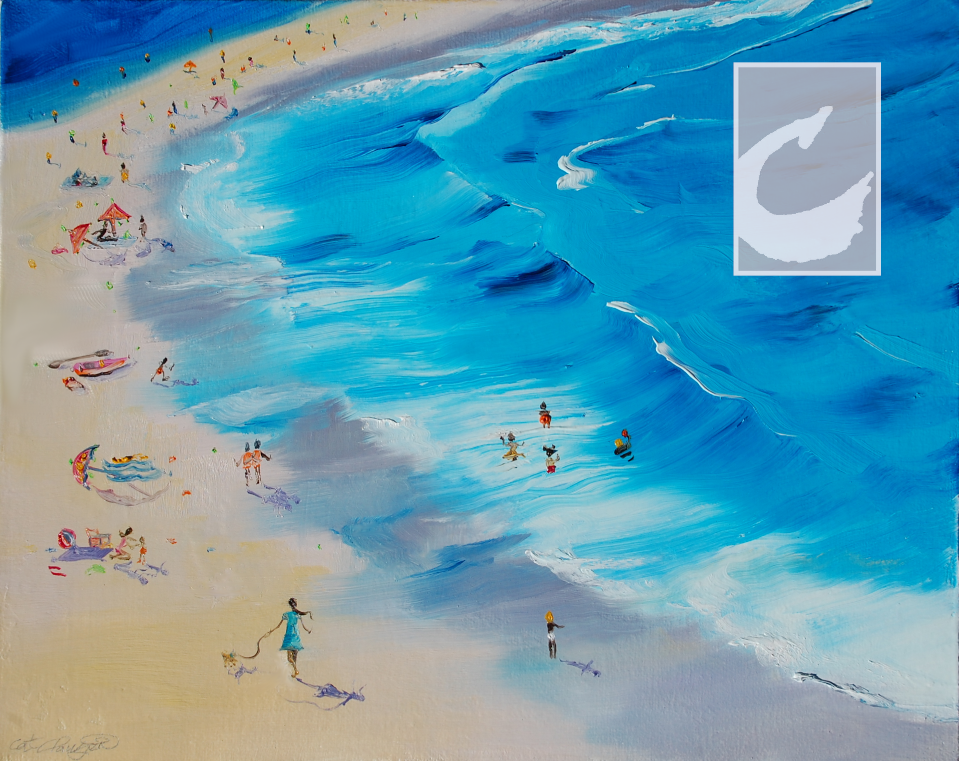 Style Example: A Walk On The Beach