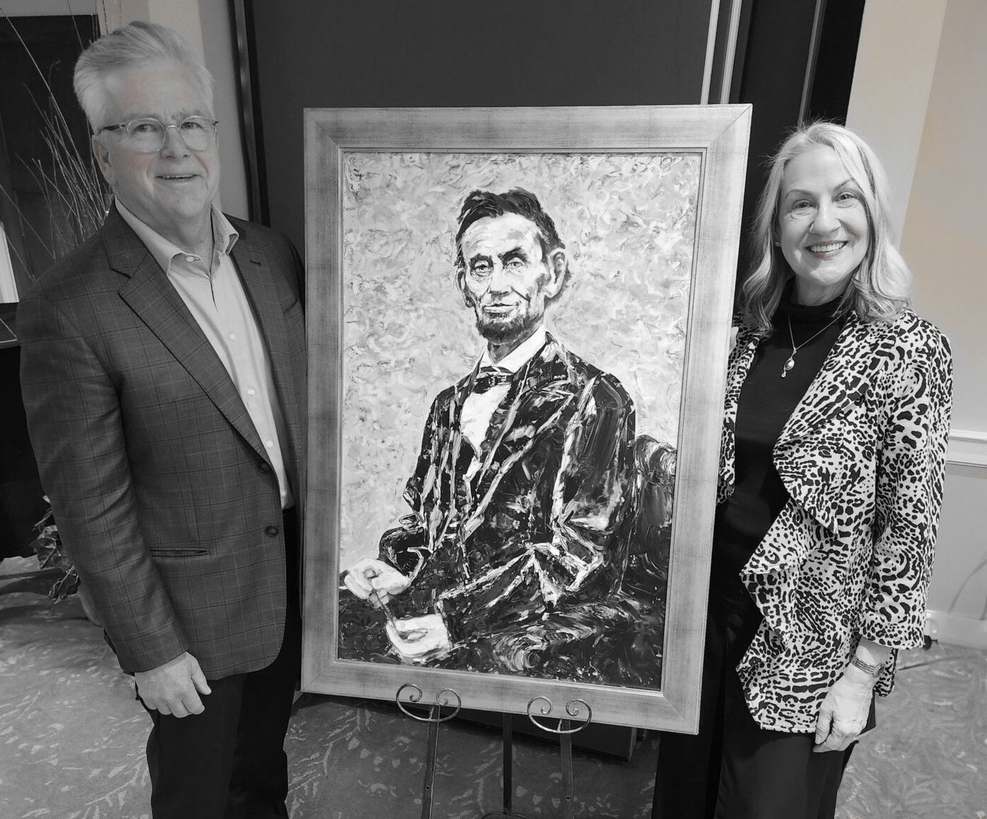 Artistic Adieu & Brushstrokes of Gratitude: IRTA Honors Jim Bachman with a Cat Clausen Masterpiece