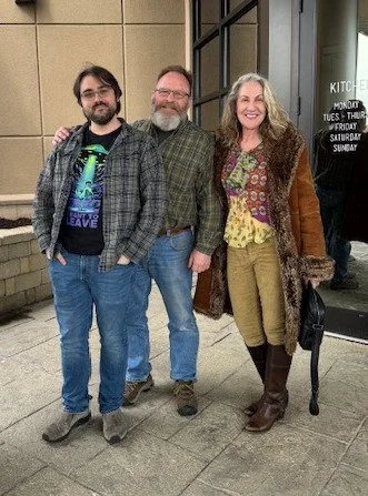 My beautiful little family of three on Easter 2024.