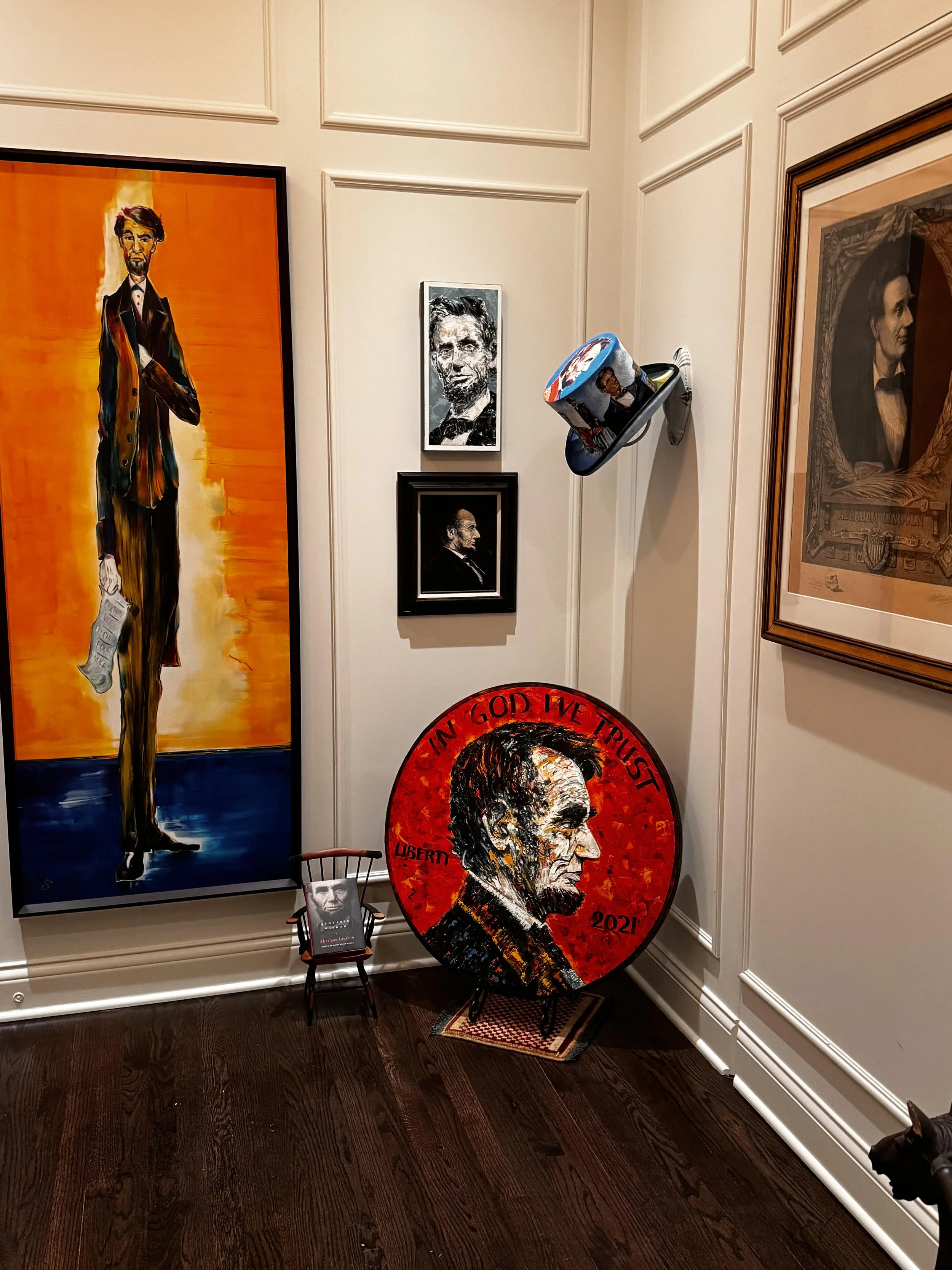These beautiful Lincoln artworks have found a new home.