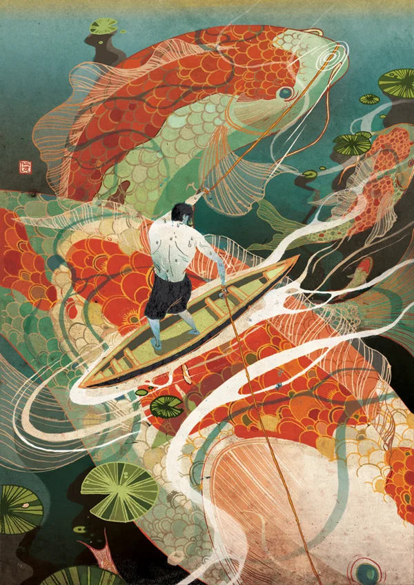 I want a game as beautiful and crazy and imaginative as Victo Ngai’s illustrations. Seriously, take my money.
