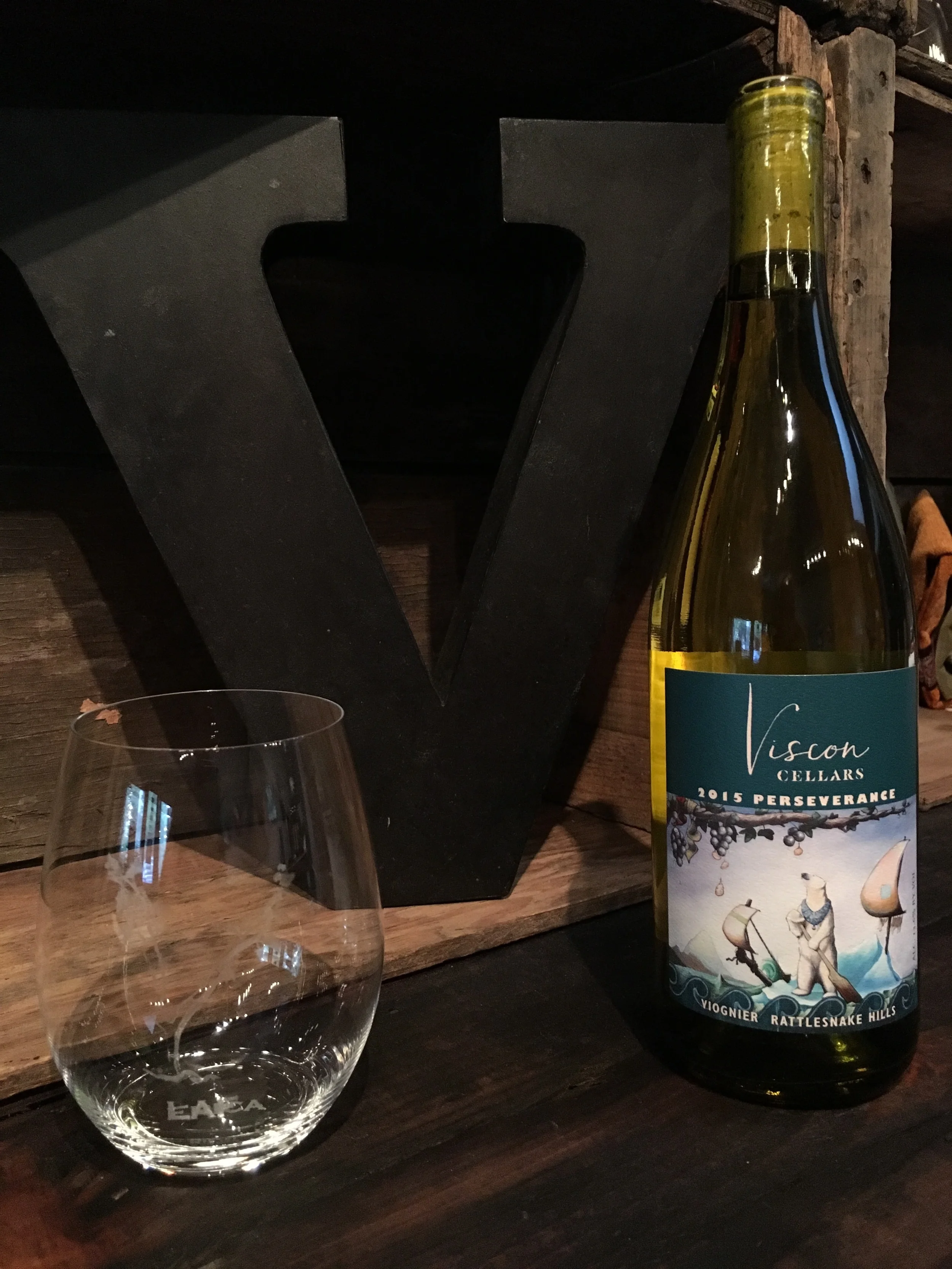 Viscon Cellars "Perseverance" label