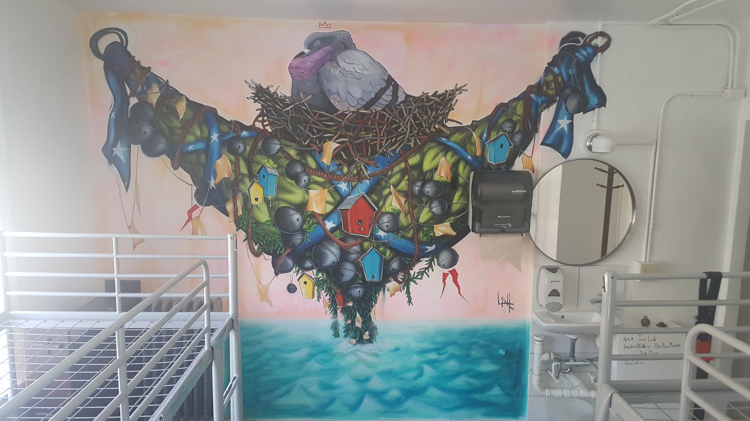 Seattle art Hostle