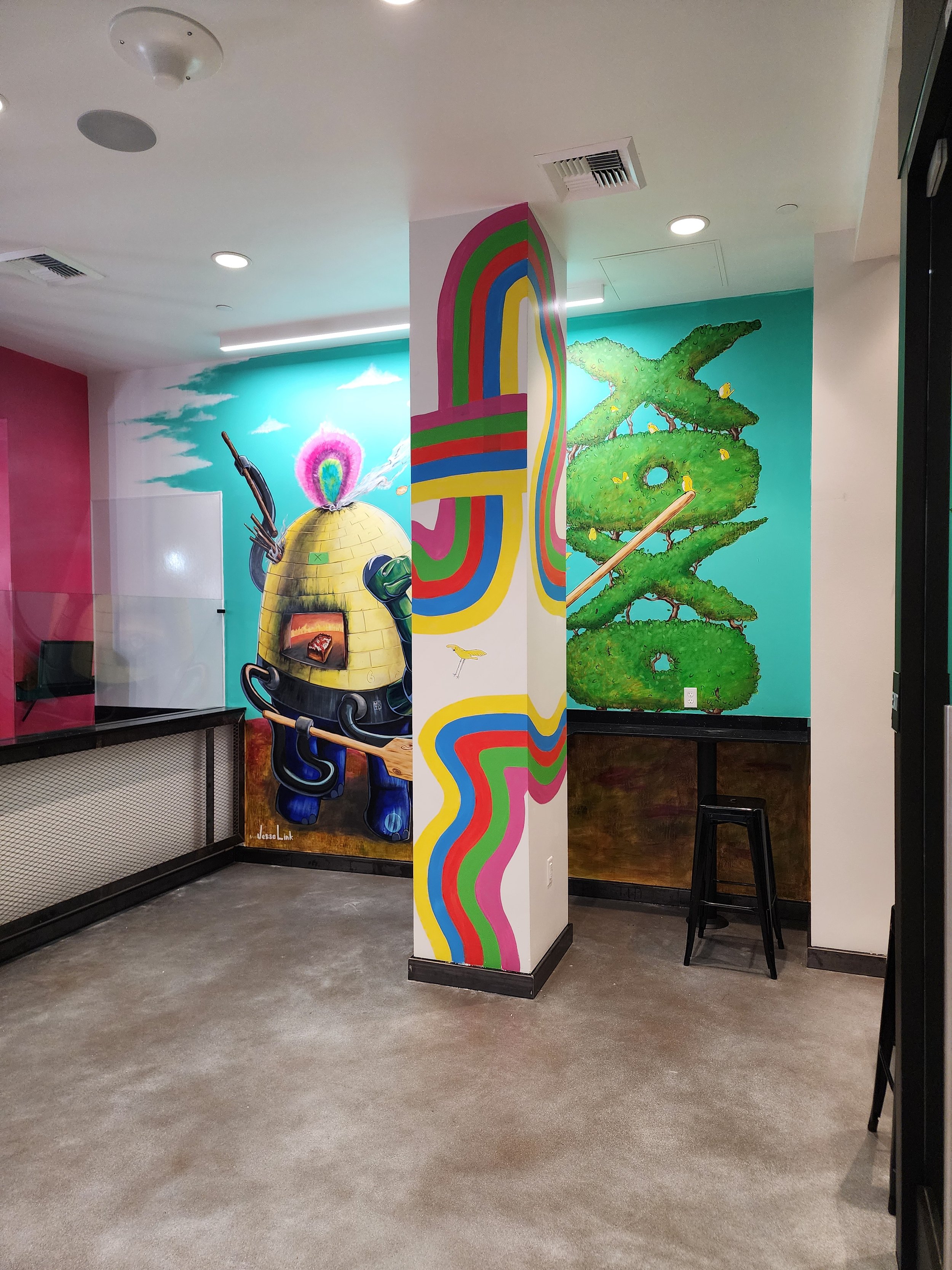 Bellevue Buffed Mural 1