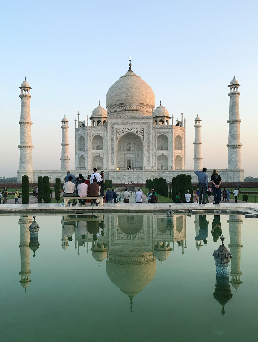 Here it is, the breathtaking Taj Mahal!