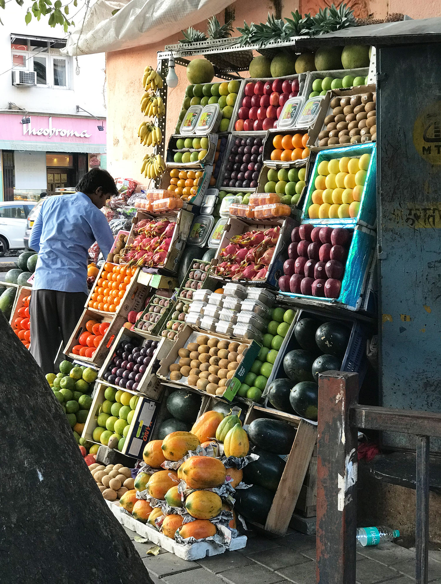 Vertical vegetables market