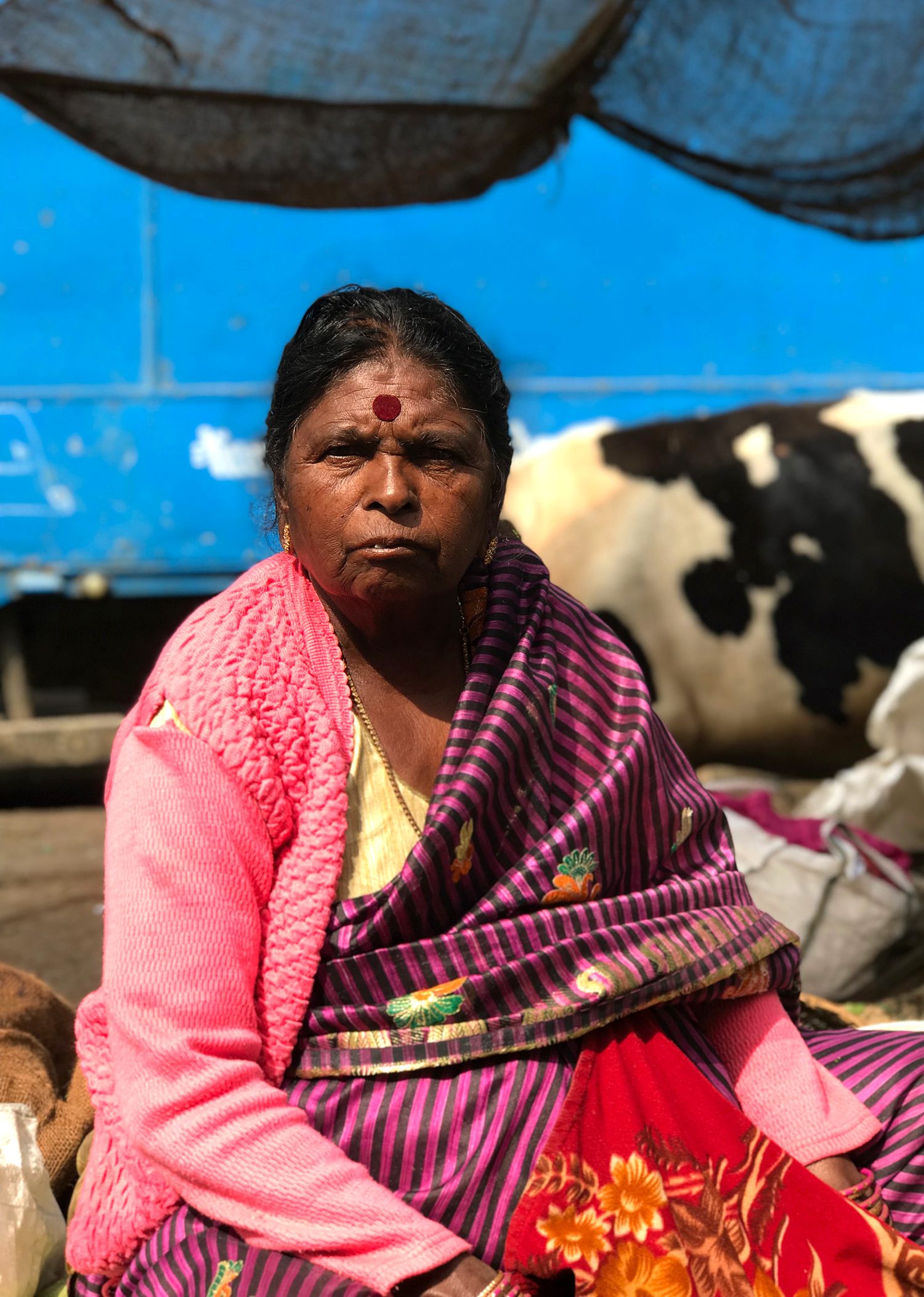 Market woman, Bangalore