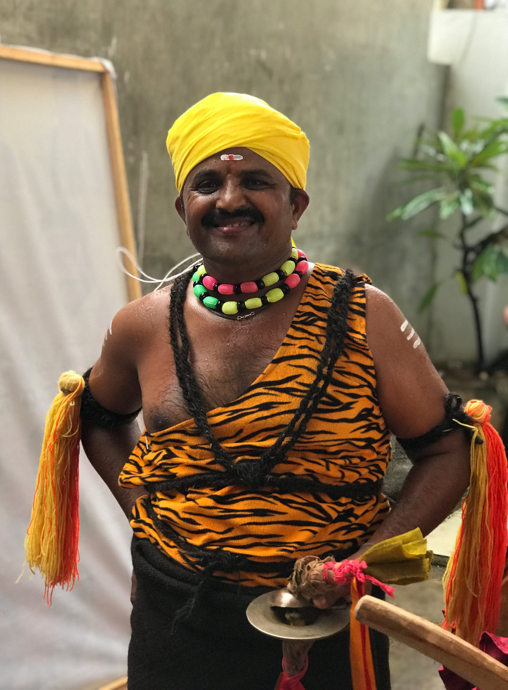 Traditional dancer/ musician, Bangalore