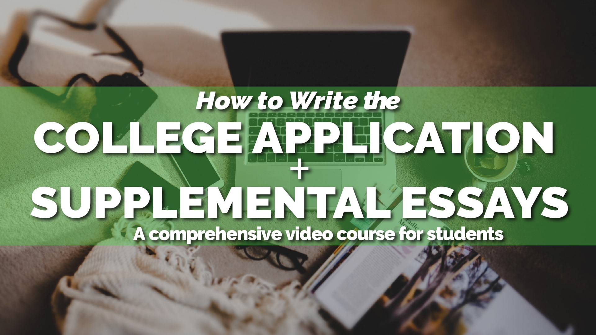 How to Create and Amazing College Application