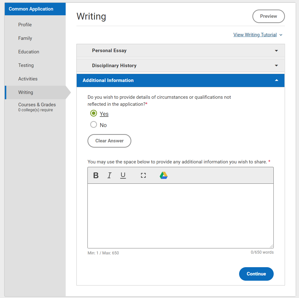 how to report sat without essay on common app